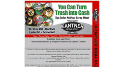 Desktop Screenshot of kantneriron.com
